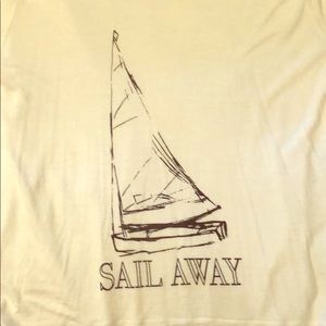 CHRLDR sail away tee, small